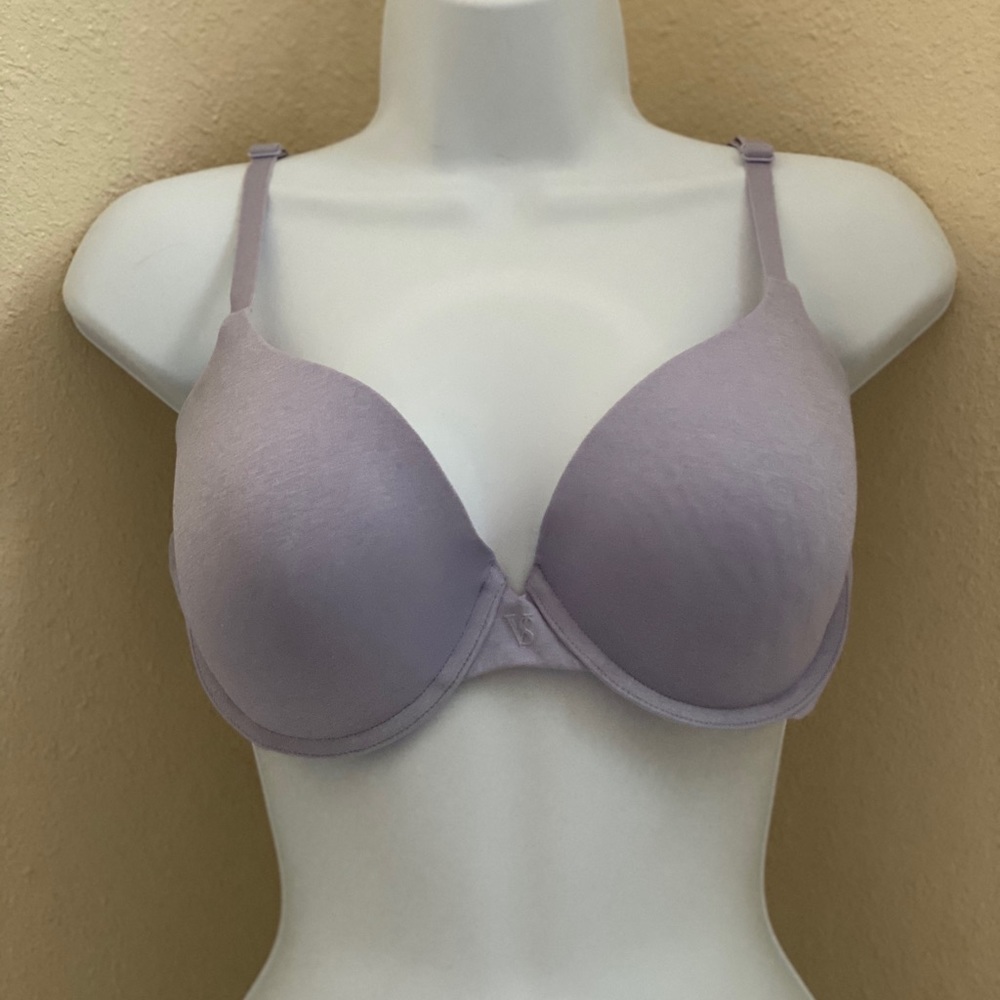38C Victoria Secret Uplift Semi Demi Bra Purple